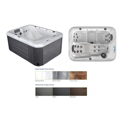 Gl525l Hot Tub Tuscan Sun Int/gray Ext