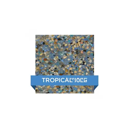 C.L. Industries CSITROPISL 80 Lb Crystalstones Pebble Pool Finish Tropical Isle