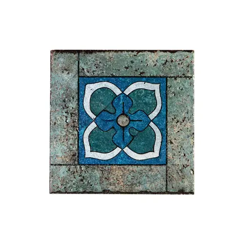 Silverstone Tile Marine Floral Deco