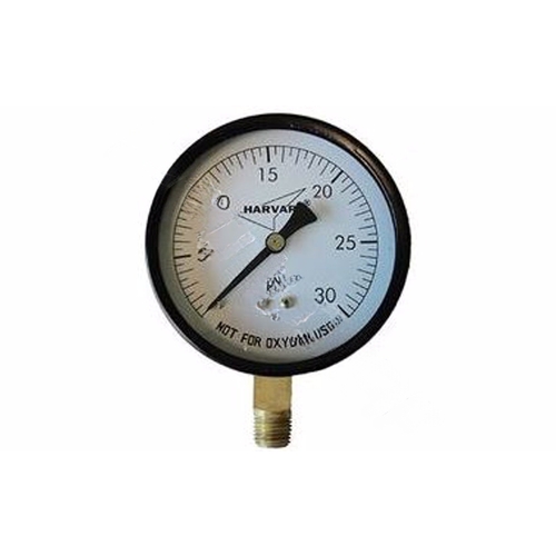 American Granby IPPG302-4B 2" Plastic Pressure Gauge With 1/4" Back Mount Mip Connection 0-30 Psi