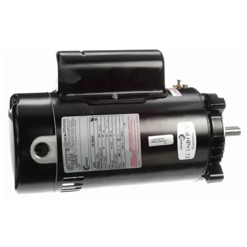 REGAL BELOIT CK1072 Odp Keyed Pool Filter Motor 0.75hp 115/230v Satin Black