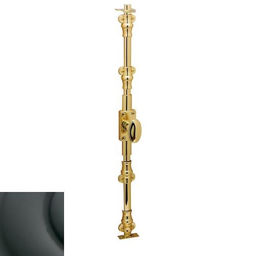 Left Hand 7' Ornamental Cremone Bolt Less Knob Oil Rubbed Bronze Finish