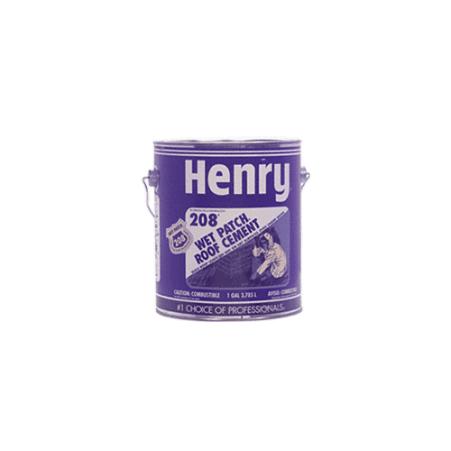Henry Wet Surface Plastic Roof Cement - Gallon