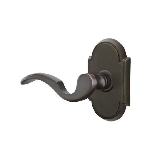 Cortina Lever Left Hand Passage With # 8 Style Rose Oil Rubbed Bronze Finish