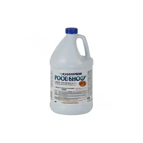 Gal Pool Shock 12.5% Clear to Yellow - pack of 4