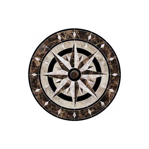 36" Compass Medallion