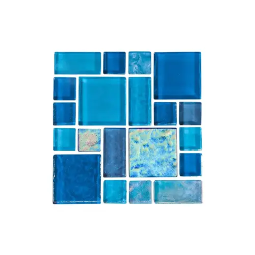 Glass Mosaic  Night Life Ballad Random Ptrn