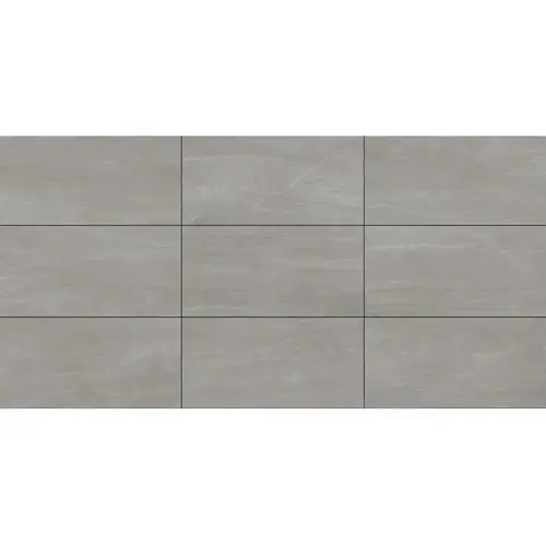 3" X 12" Neopolis Gray Bullnose Tile