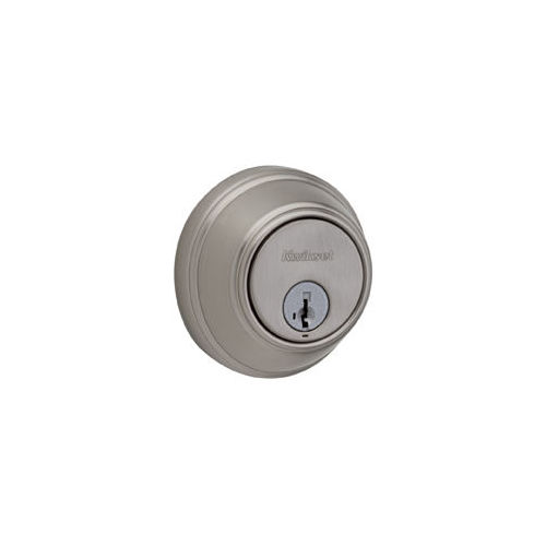 Key Control UL Listed Single Cylinder Deadbolt with the SmartKey Feature FOR MASTER KEYING PROJECTS Satin Nickel