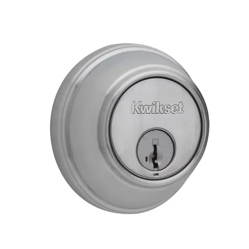 UL Key Control Deadbolt SmartKey with RCAL Latch and RCS Strike Satin Chrome Finish