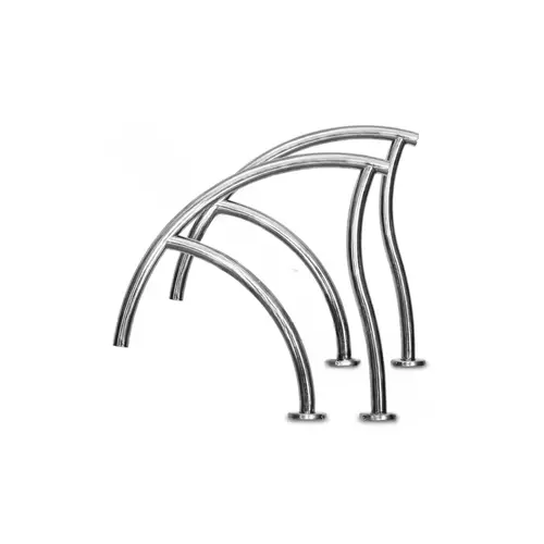 30" Stainless Steel Designer Series Figure 4 Grab Rail Pair