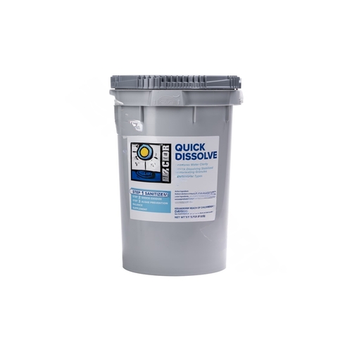 EZ-CLOR 12000531 50 Lb Pail Quick Dissolve Dichlor Sanitizer