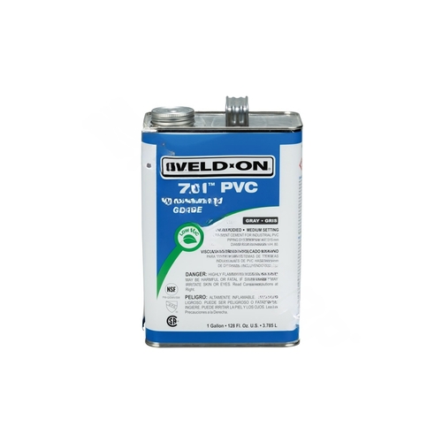 Weld On 10117 Gal 711 Gry Heavy Body Pvc Cement