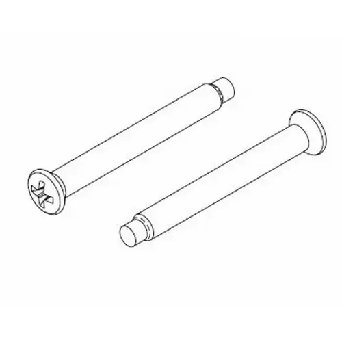 Kwikset 81835-690 KW and SIG Knobs and Levers Machine Screws Dark Bronze Finish