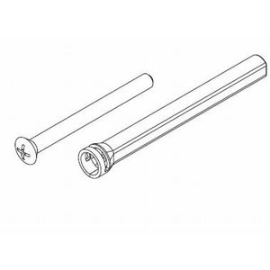 Thick Door Pack Handleset Adapter, Dark Bronze Painted