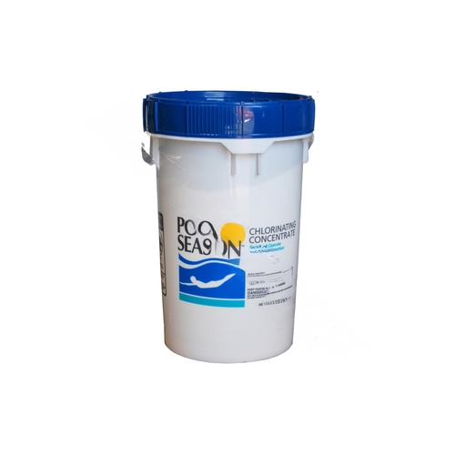 Pool Season 12000141 50 Lb Pail Chlorinating Concentrate White