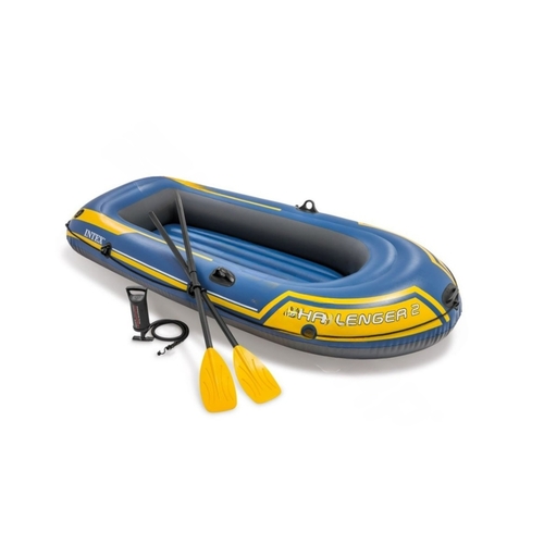 INTEX RECREATION CORPORATION 68370EP Challenger 3 Inflatable Three Person Boat 116" X 54" X 17"