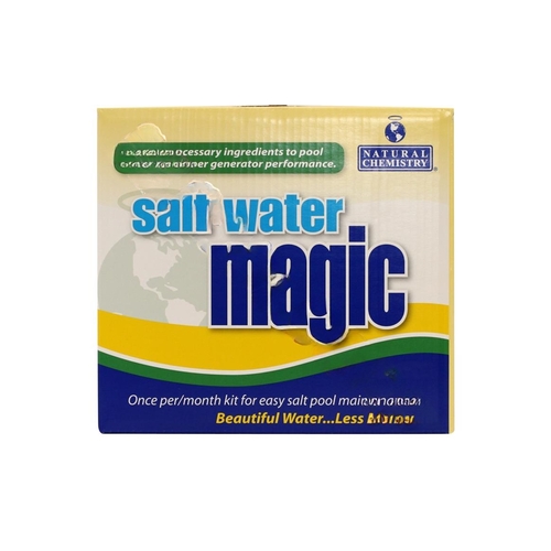 BIOLAB INC 17404NCM 5.5 Lb Salt Water Magic Monthly Kit Amber