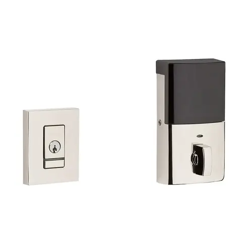 Estate Evolved Contemporary Deadbolt Polished Nickel