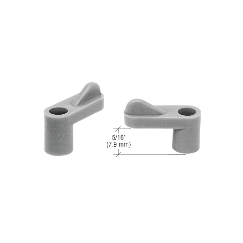 Gray 5/16" Plastic Window Screen Clips - Carded