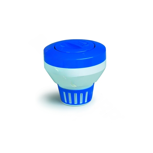 Blue And White Chemical Dispenser For Six 3'' Or 3lb Or 1'' Tablets