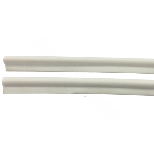 PoolStyle K904-005-002BU 22" Replacement Wipers For Ps994 Vacuum Head, Set Of 2 White