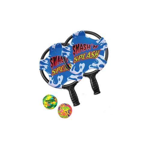 Smash N Splash Paddle Ball Game Multi-Colored