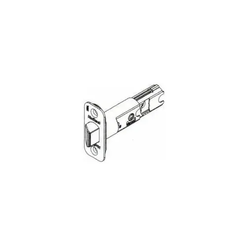 Adjustable Plain Latch, Satin Nickel