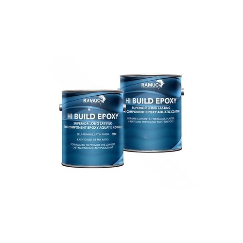 Kop-Coat 912237702 2 Gal Edgewater Gray Hi Build Epoxy Pool Paint Kit