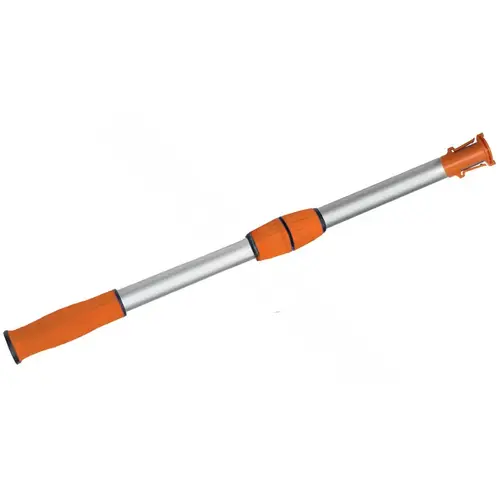 PoolStyle TP74BU/SUP Ps873 8'-16' Supreme Series Dual Cam Telepole Orange/Silver