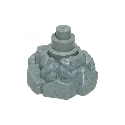 Poolmaster(R) Incorporated 54512 Floating Rock Style Fountain Grey