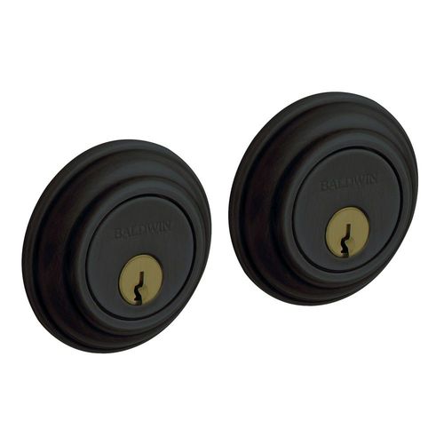 Estate Traditional Deadbolt, 2-1/8" Door Prep Satin Black