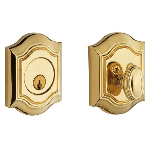 Estate Bethpage Deadbolt, 2-1/8" Door Prep Polished Brass