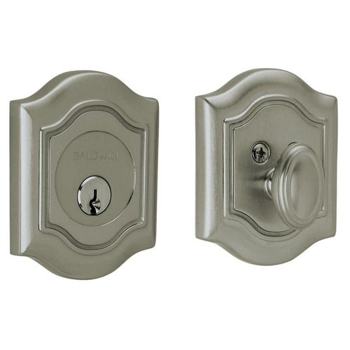 Estate Bethpage Deadbolt, 2-1/8" Door Prep Antique Nickel