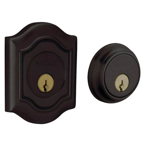 Bethpage Double Cylinder Deadbolt Distressed Oil Rubbed Bronze Finish