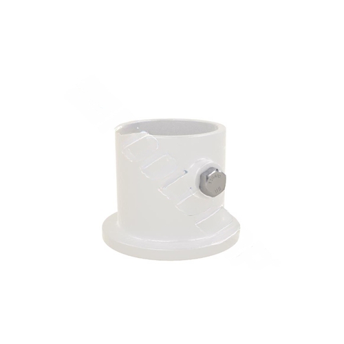 Permacast PF-2119-L Metal Ladder Flange White F/ 1.90" Tube