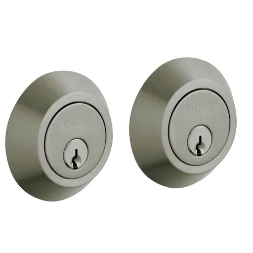 Estate Contemporary Deadbolt, 2-1/8" Door Prep Antique Nickel