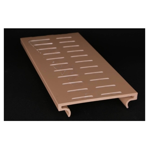 10' Flowmaster Commercial Deck Drain Top Cap Tan 4 Per Case