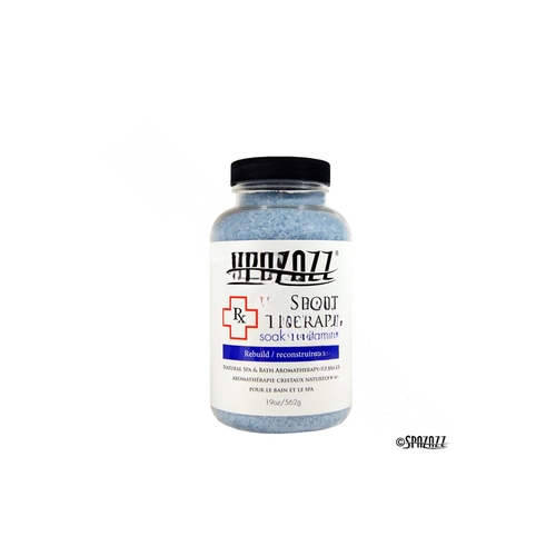 Spazazz 607 19 Oz Rx Therapy Sport Therapy-rebuild Aromatherapy Crystals