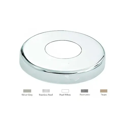 4.5" Stainless Steel Round Escutcheon