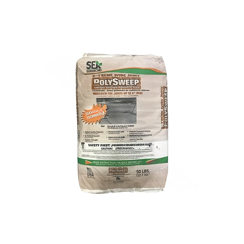 SEK SUREBOND PSS-WJG 50 Lb Bag Gray Polysweep X-treme Wide Joint Polymeric Sand