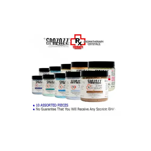 Spazazz 610 Rx Therapy Sample Pack 15 4 Oz Bottles