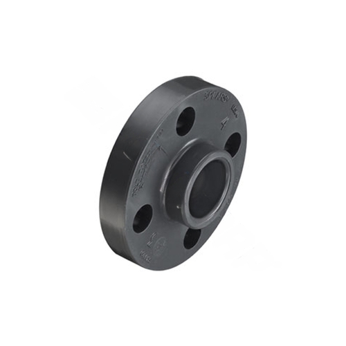 6" Gray Pvc One-piece Flange Socket Cl150 150 Psi