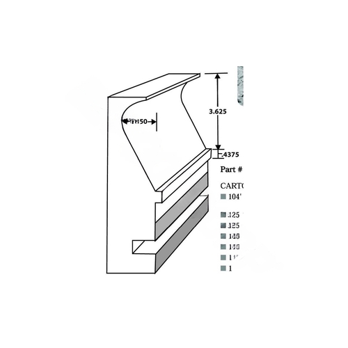 8' Pool Cover E Form W/ Tie Wire Kit - pack of 13