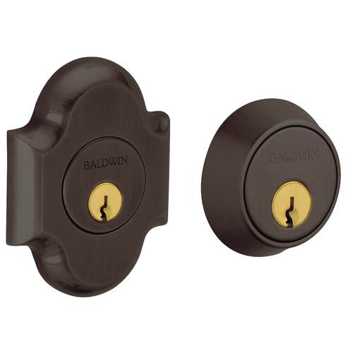 Estate Arched Deadbolt, 2-1/8" Door Prep Venetian Bronze