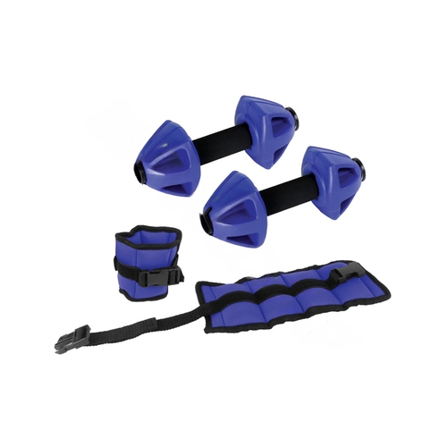 Underwater Fitness Kit W/ 2 Dumbells & 2 Ankle Weight