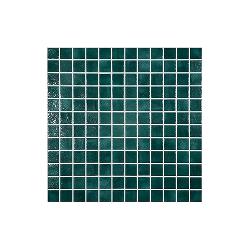 Vidrepur of America 0933083M 1" X 1" Colors Collection Glass Sea Foam Tile