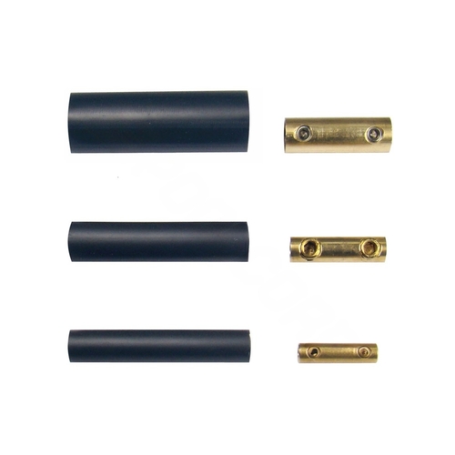 Medium Brass Bsc-02 Splice Connector With Heat Shrink 2 Per Pack