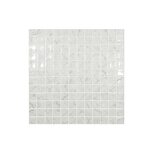 Carrara Gry Br 1.075sf/sht Marbles Gry Bright - Brillo