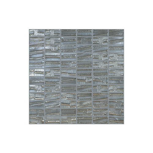 1" X 1" Moon Collection Glass Galaxy - Silver 658 Tile 4mm 1.075 Sqft